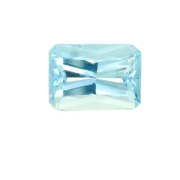 7.03 ct, Blue, Aquamarine, Radiant