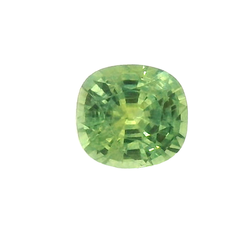 Montana Sapphire, Blue Green, Cushion, 1.13 ct