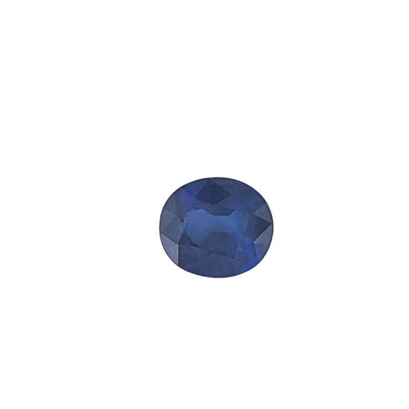 Sapphire, Blue, Oval, 1.08 ct