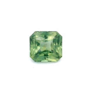 1.68 ct, Green, Sapphire, Radiant