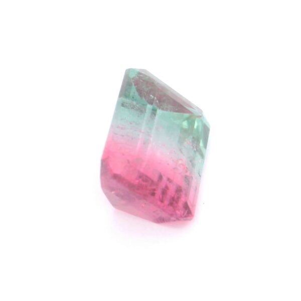 6.52 ct, Bi-color, Tourmaline, Emerald cut - Image 4