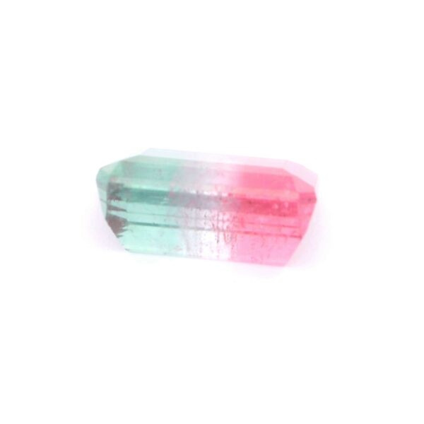 6.52 ct, Bi-color, Tourmaline, Emerald cut - Image 2