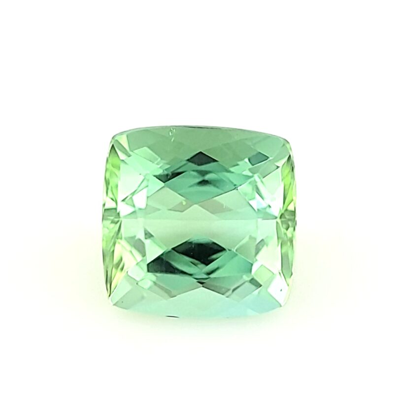 Tourmaline, Green, Cushion, 2.63 ct