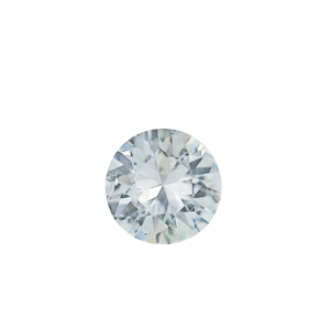 1.91 ct, White, Sapphire, Round