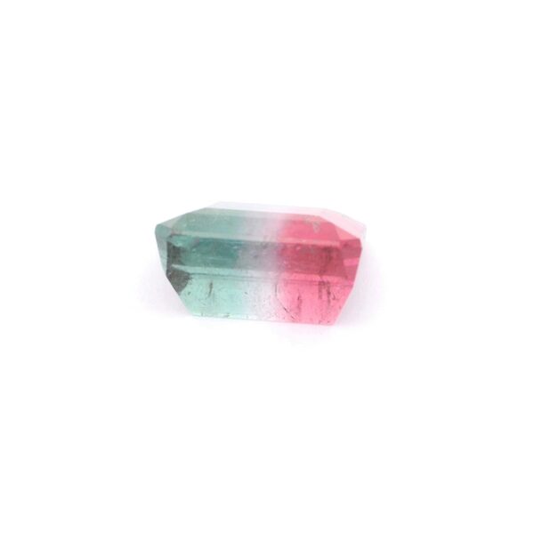11.57 ct, Bi-color, Tourmaline, Emerald cut - Image 3