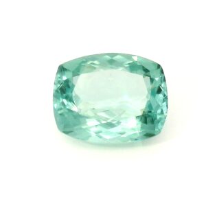 3.05 ct, Blue Green, Tourmaline, Cushion