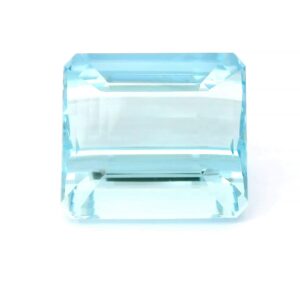 12.29 ct, Blue, Aquamarine, Emerald cut