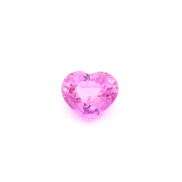 1.03 ct, Pink, Sapphire, Heart-shaped