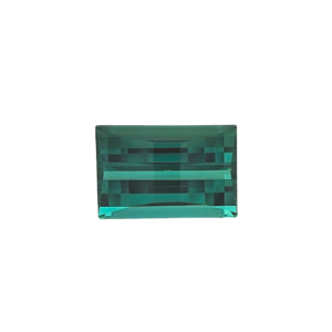 2.17 ct, Blue Green, Tourmaline, Baguette