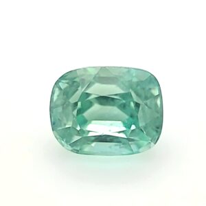 2.15 ct, Green, Tourmaline, Cushion