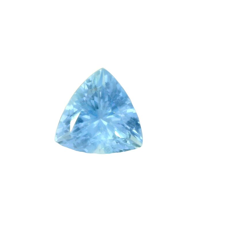 Aquamarine, Blue, Trillion, 3.66 ct