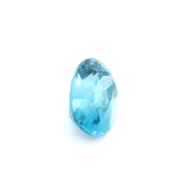 6.43 ct, Blue, Zircon, Oval - Image 2