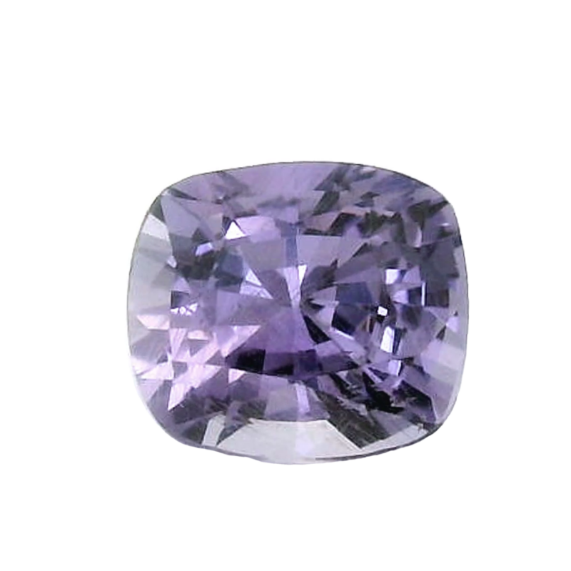 Sapphire, Purple, Cushion, 1.01 ct