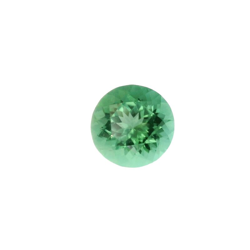 Tourmaline, Green, Round, 2.99 ct
