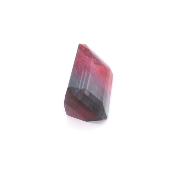 13.07 ct, Bi-color, Tourmaline, Emerald cut - Image 3