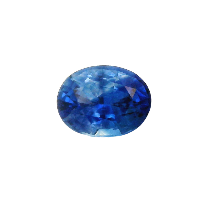 Sapphire, Blue, Oval, 1.53 ct