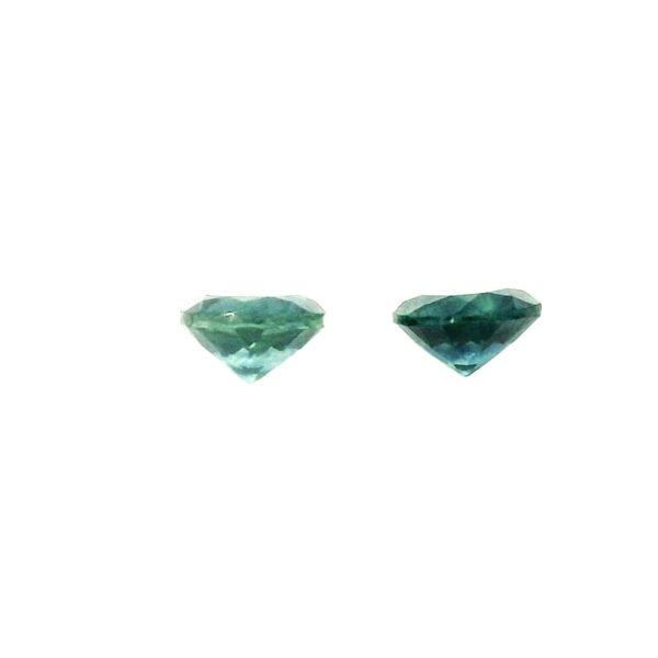 0.92 ct, Bi-color, Montana Sapphire, Round - Image 2
