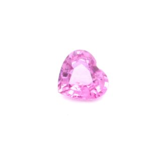 1.21 ct, Pink, Sapphire, Heart-shaped