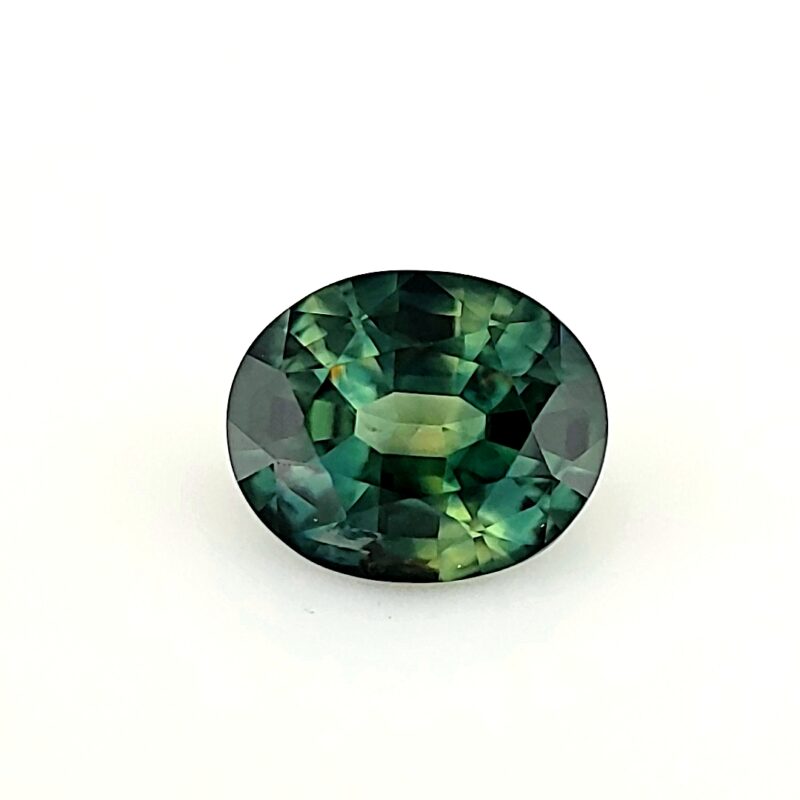 Sapphire, Bi-color, Oval, 1.64 ct