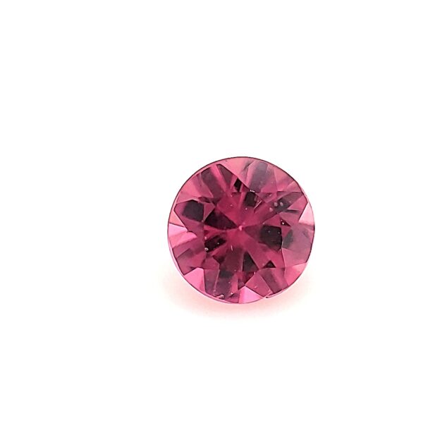 5.85 ct, Pink, Tourmaline, Round