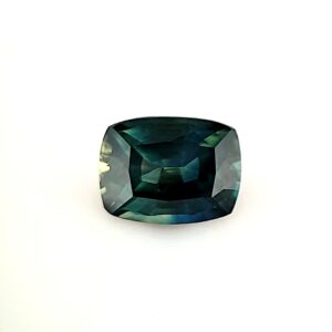 1.38 ct, Blue Green, Sapphire, Cushion