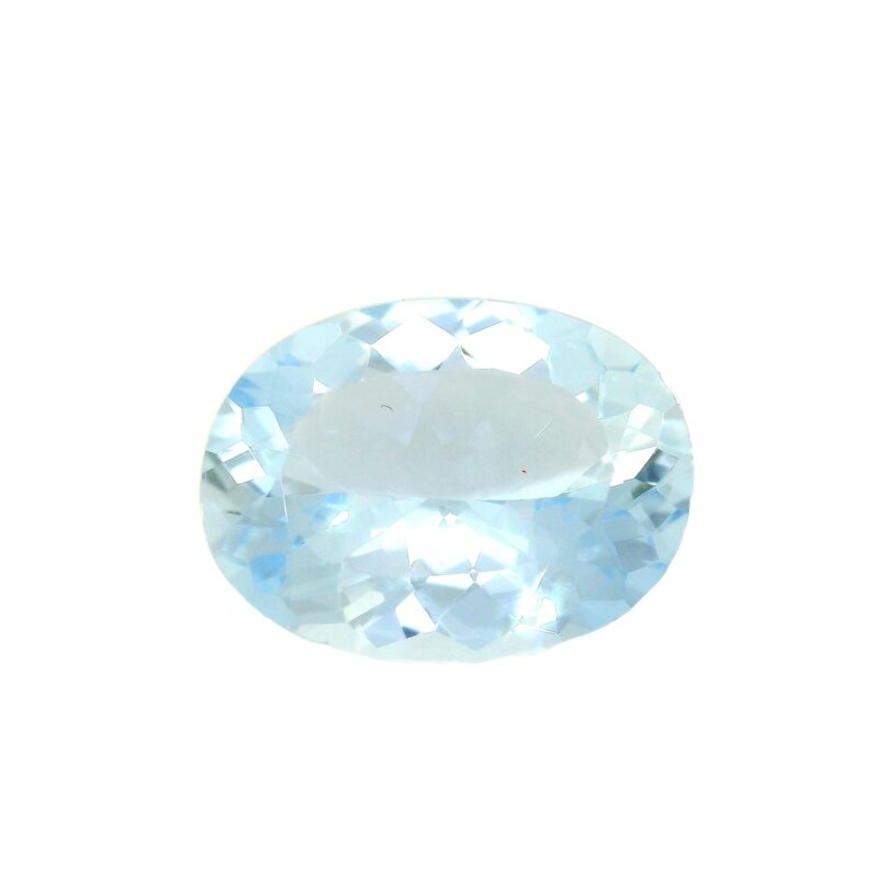 Aquamarine, Blue, Oval, 7.02 ct