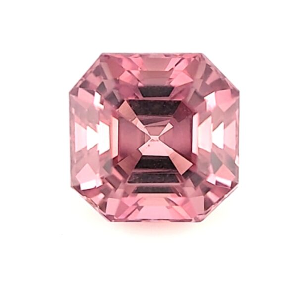 6.40 ct, Pink, Tourmaline, Asscher
