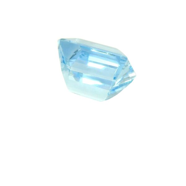12.86 ct, Blue, Aquamarine, Emerald cut - Image 3