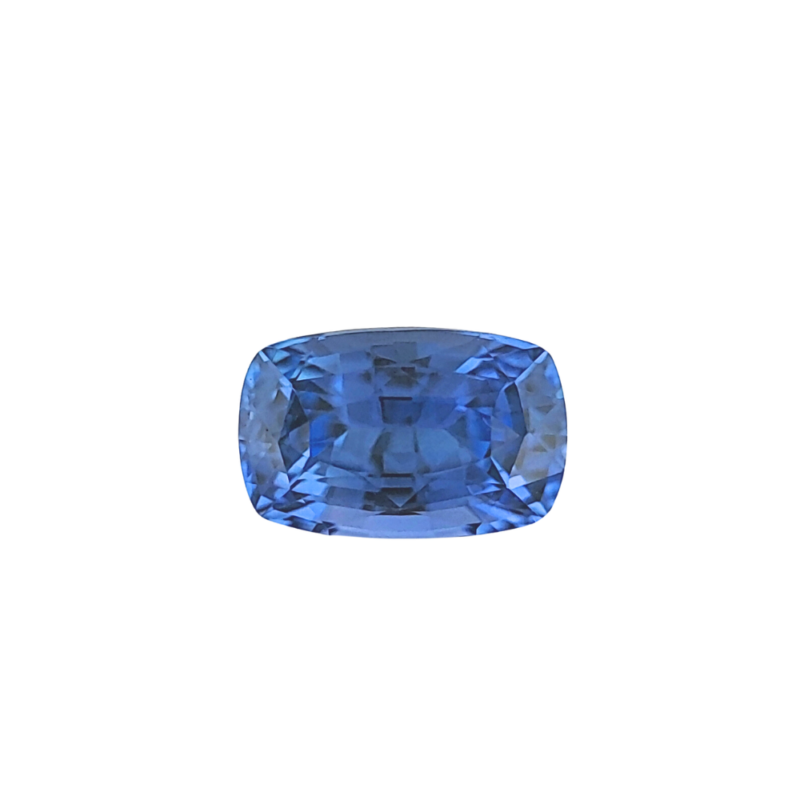 Sapphire, Blue, Cushion, 2.45 ct