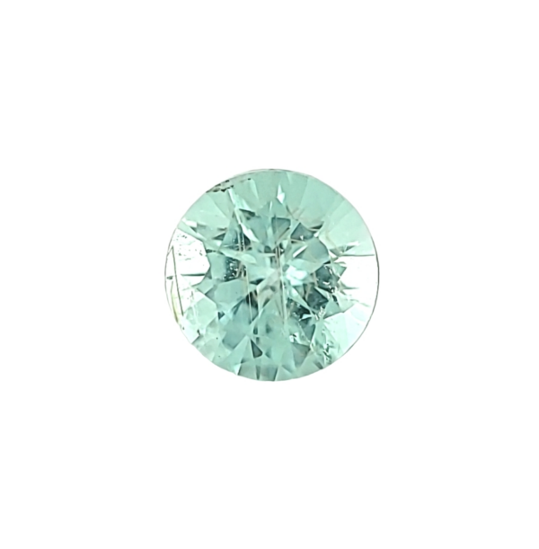 0.86 ct, Green, Tourmaline, Round