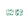 3.42 ct, Blue Green, Green Beryl, Emerald cut