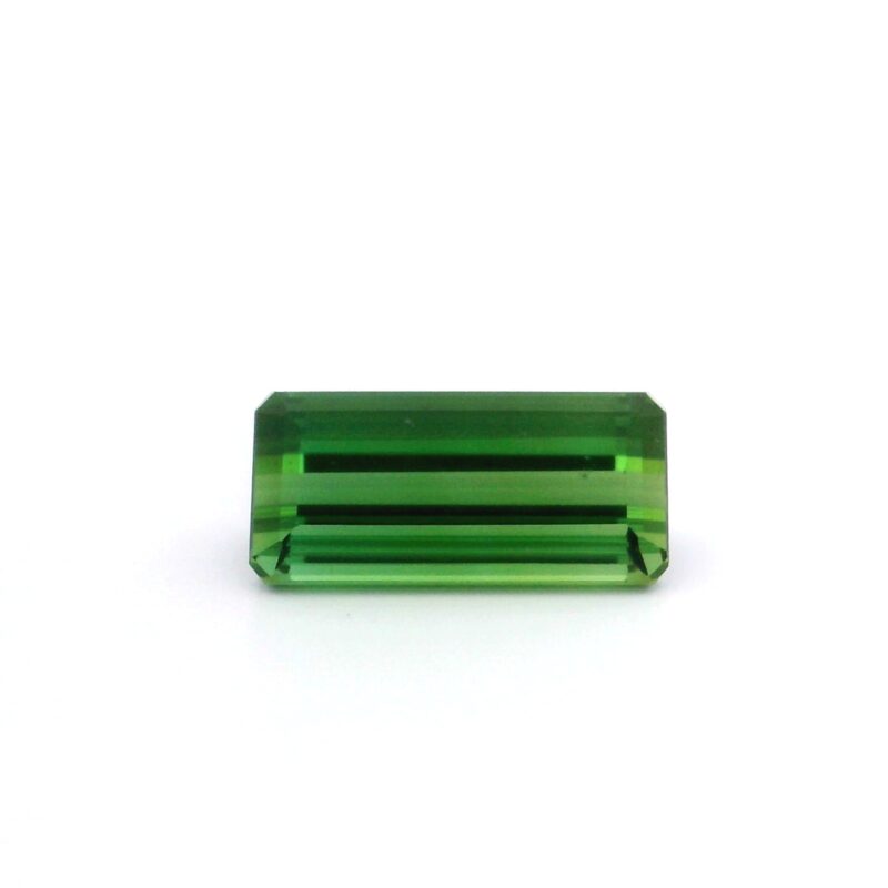 Tourmaline, Green, Emerald cut, 5.59 ct