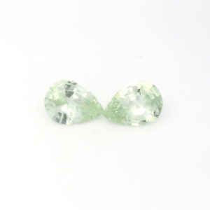 1.54 ct, Green, Sapphire, Pear