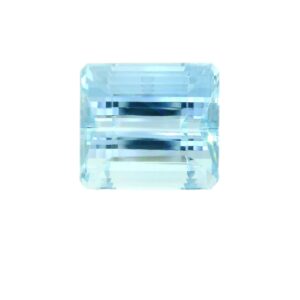 12.86 ct, Blue, Aquamarine, Emerald cut
