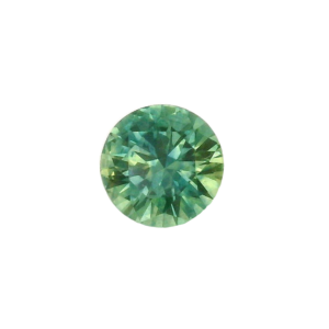 0.80 ct, Blue Green, Montana Sapphire, Round