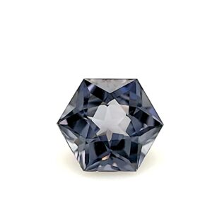 3.23 ct, Gray, Spinel, Hexagon