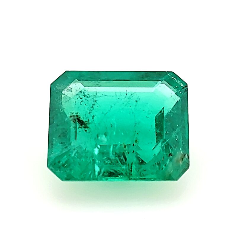 Emerald, Green, Emerald cut, 2.69 ct