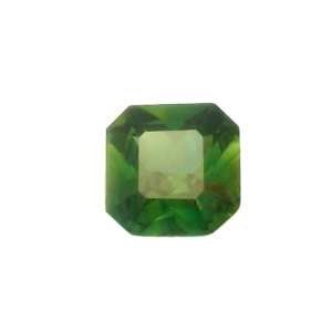 1.17 ct, Blue Green, Sapphire, Emerald cut