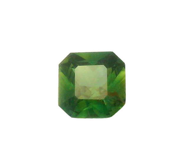 1.17 ct, Blue Green, Sapphire, Emerald cut