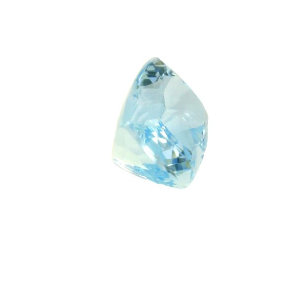 12.57 ct, Blue, Aquamarine, Cushion - Image 4