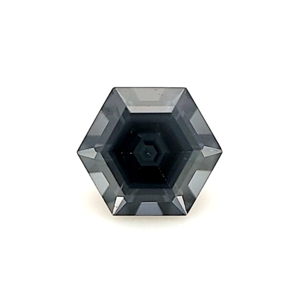 1.04 ct, Gray, Spinel, Hexagon