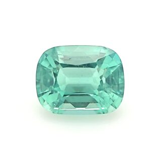 2.10 ct, Green, Tourmaline, Cushion
