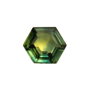 1.35 ct, Blue Green, Sapphire, Hexagon
