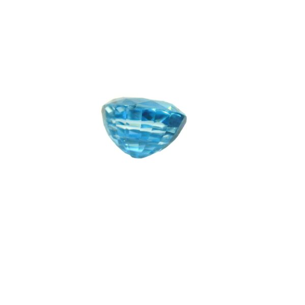 6.15 ct, Blue, Zircon, Oval - Image 2