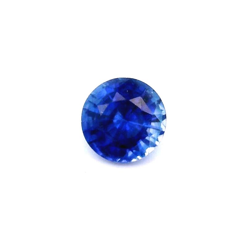 Sapphire, Blue, Round, 1.08 ct
