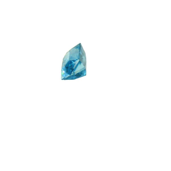 3.80 ct, Blue, Zircon, Hexagon - Image 4
