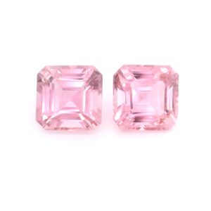 14.19 ct, Pink, Tourmaline, Asscher