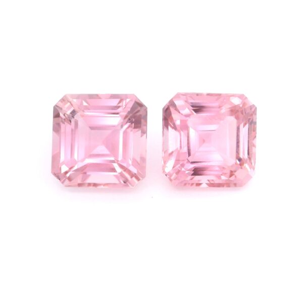 14.19 ct, Pink, Tourmaline, Asscher