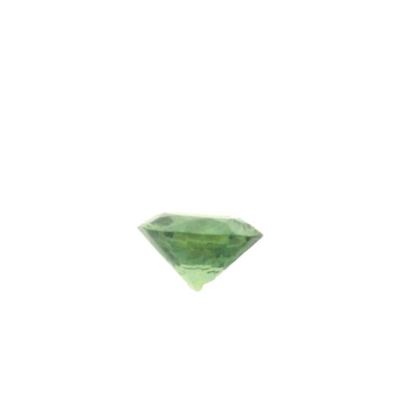 0.89 ct, Blue Green, Montana Sapphire, Round - Image 2