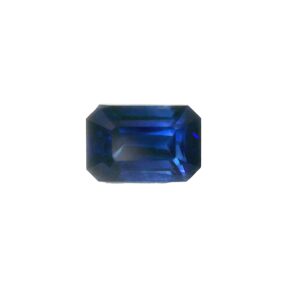 1.53 ct, Blue, Sapphire, Emerald cut